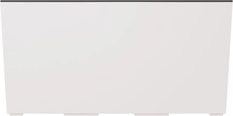 Jardinière avec insert URBI CASE 39,5 cm blanche