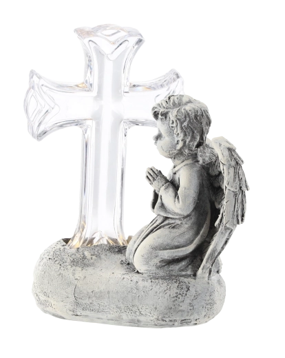 Motif de croix avec un doux effet LED