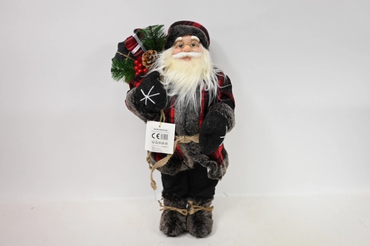 Figurine de Noël Père Noël (Santa Claus) 45 cm