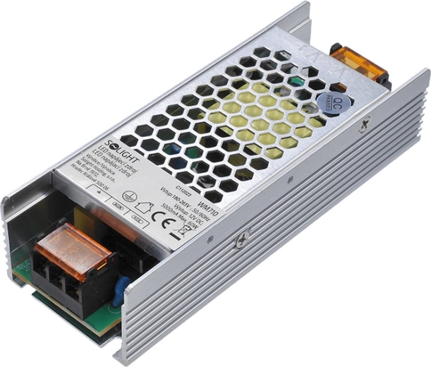 Solight alimentation LED 230 V vers 12 V 5 A 60 W IP20