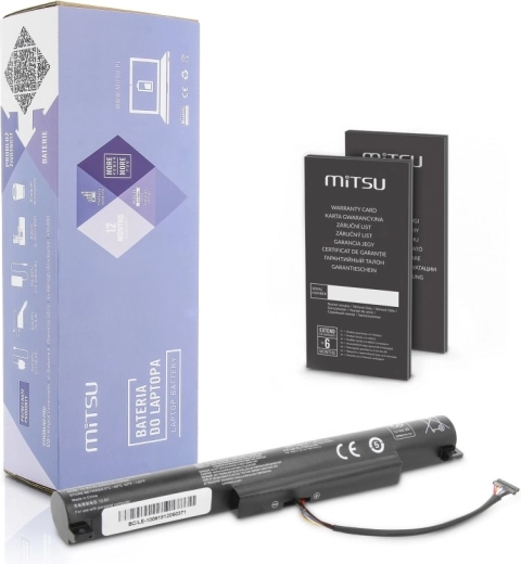 Batterie MITSU pour Lenovo IdeaPad 100-15IBY 2200 mAh (24 Wh) 10,8–11,1 V