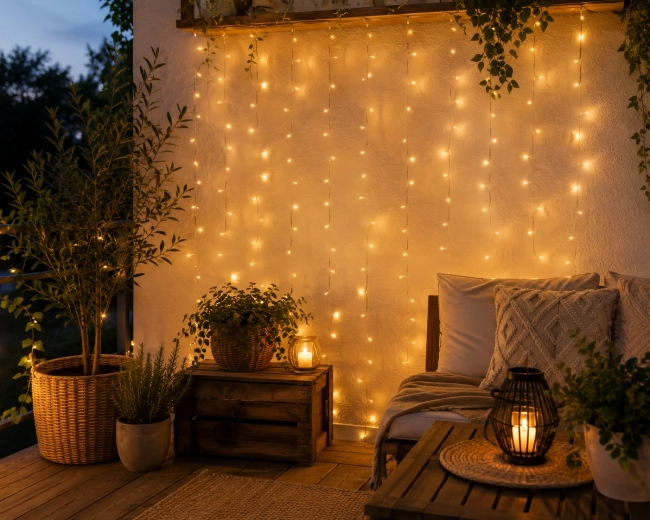 100 LED de couleur blanc chaud