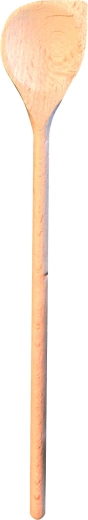 Cuillère en bois ronde avec angle 29,5 cm en hêtre