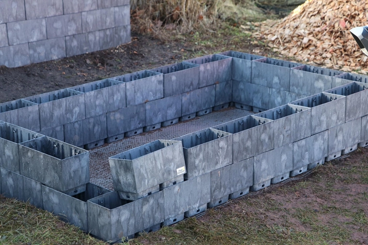 Insert en plastique léger et résistant