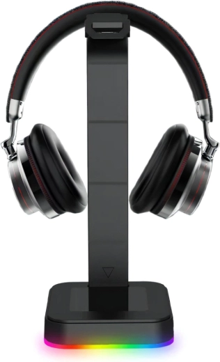 Support pour casque Renew Force avec rétroéclairage RGB et ports USB
