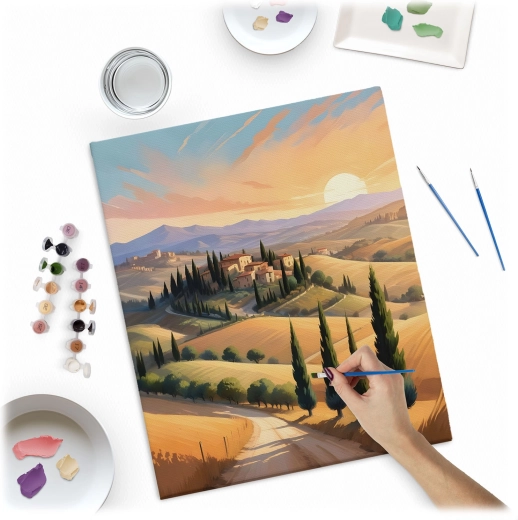 Jusqu’à 30 peintures acryliques opaques pour un rendu éclatant