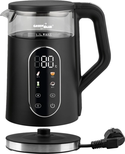 Chauffe rapide 2200 W et grande capacité 1,7 l