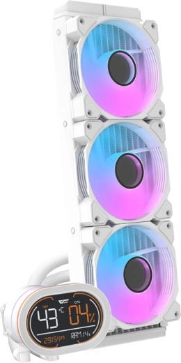 Éclairage ARGB et design blanc épuré