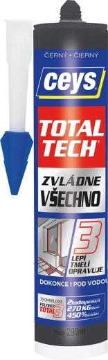 Colle et mastic universels Total Tech 290 ml Ceys – Noir