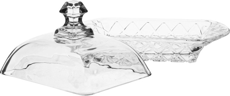 Verre transparent et texture décorative