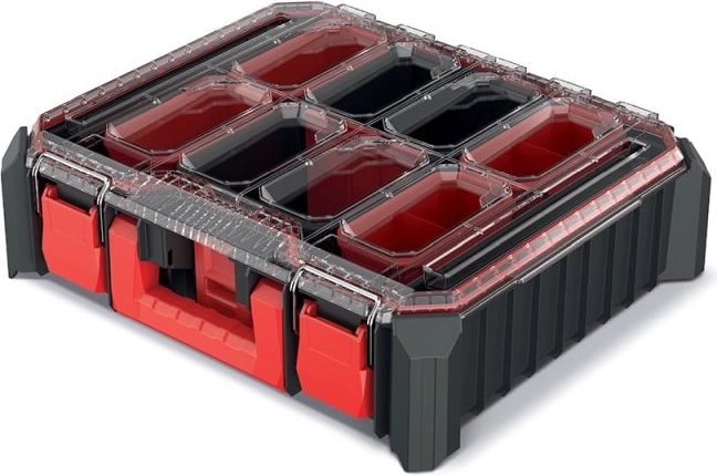 Organiseur CMX avec boîtes amovibles 44,5 × 36,8 × 12,6 cm, noir