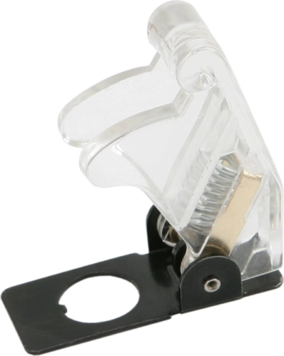 Capuchon de protection transparent pour interrupteur avec ressort