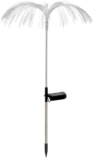 Lampe solaire Méduse 34 × 34 × 70 cm, 6 LED multicolores