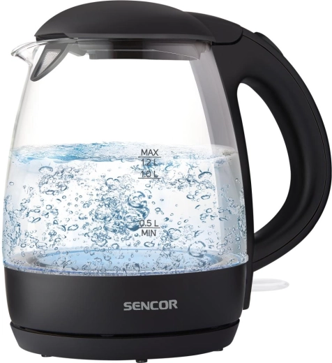 Bouilloire électrique en verre Sencor 1,2 l