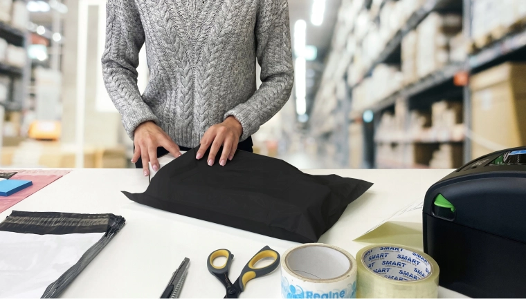 Emballage efficace en entrepôt et e‑shop