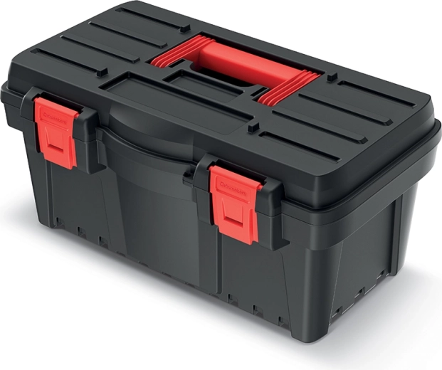 Mallette à outils en plastique avec compartiment amovible DARK 50