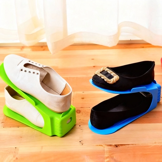 Organisateur de chaussures à hauteur réglable
