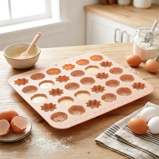 Silicone antiadhésif et flexible