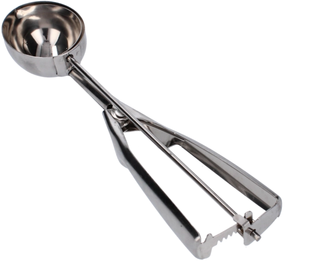 Cuillère à glace en acier inoxydable 21,5 cm