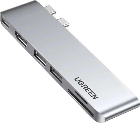 Hub USB-C Ugreen CM380 6-en-1 pro pour MacBook