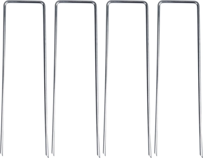 Piquets fournis pour une utilisation immédiate