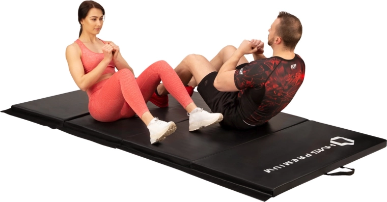 Surface spacieuse, adaptée aussi à l’entraînement en duo