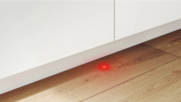 Home Connect et indication lumineuse au sol