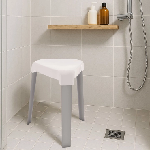 Assise idéale pour la douche