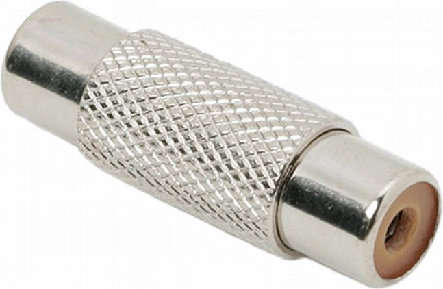 Raccord RCA métallique femelle-femelle