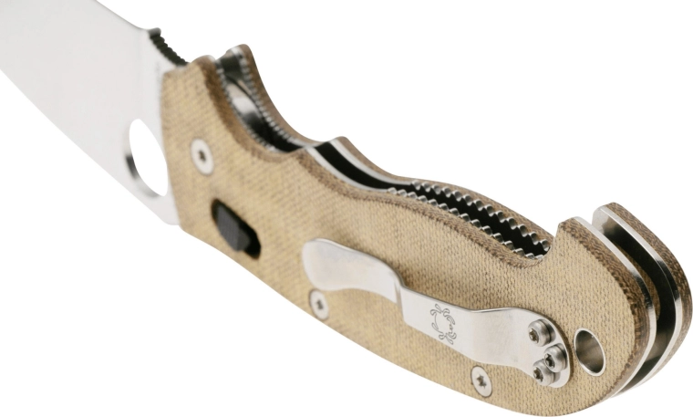 Canvas Micarta premium et clip réversible