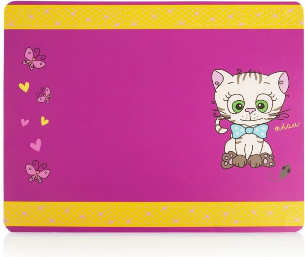 Set de table pour enfants avec motif de chat 35 × 25 cm
