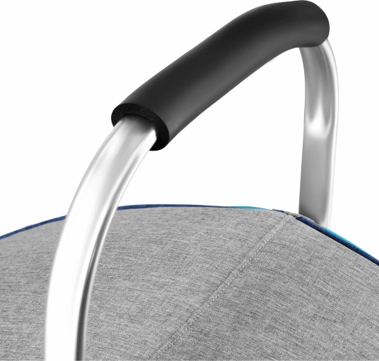 Transport confortable grâce à la poignée en aluminium