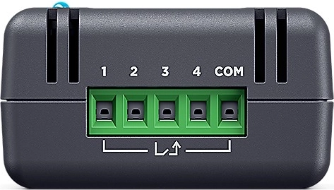 4 contacts secs pour la supervision d’équipements externes