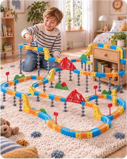 157 pièces pour construire sans fin