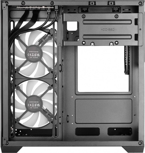 Refroidissement optimisé avec 3× ventilateurs ARGB