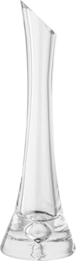 Vase en verre avec goutte 25 cm
