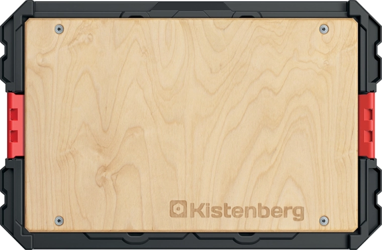 Adaptateur X BLOCK ADAPTER BENCH – noir avec plateau en bois fixe