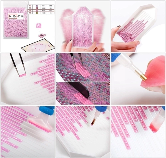 Tri rapide et pose précise des strass