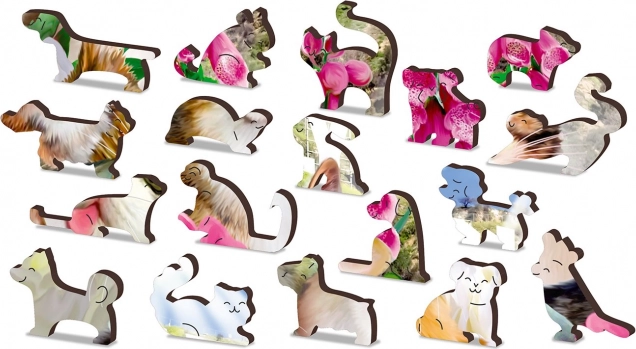 Pièces aux formes originales