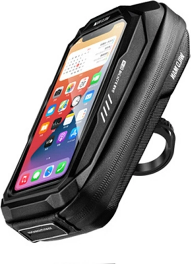 Sacoche de vélo Wildman X3 noire pour guidon et cadre