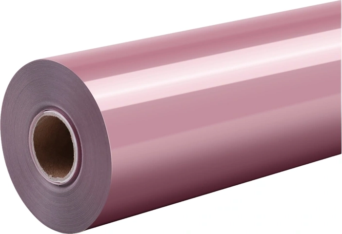 HTVRONT Pure film thermotransfert 30,5 cm × 1,8 m (or rose) - 1 pièce