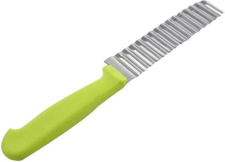 Couteau ondulé pour frites et légumes 23 cm