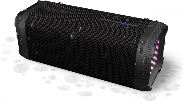 enceinte Bluetooth portable Philips TAS2000 avec éclairage RGB et Bass+