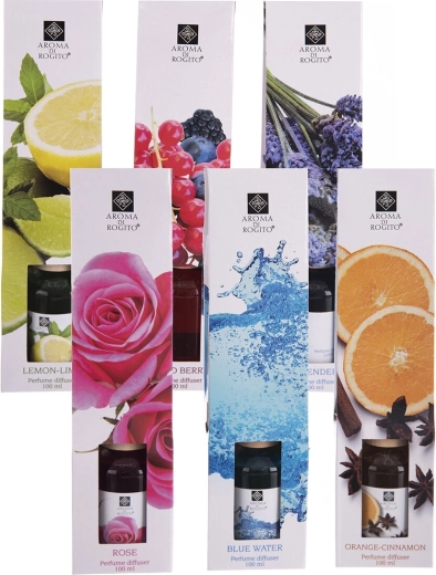 Diffuseur d’arômes en verre 100 ml (assortiment de 6 variantes)