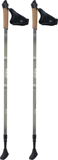 Poignées ergonomiques en liège et gantelets à dégagement rapide