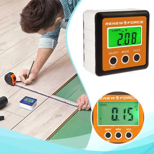 Écran LCD rétroéclairé et fonctions pratiques HOLD/REF