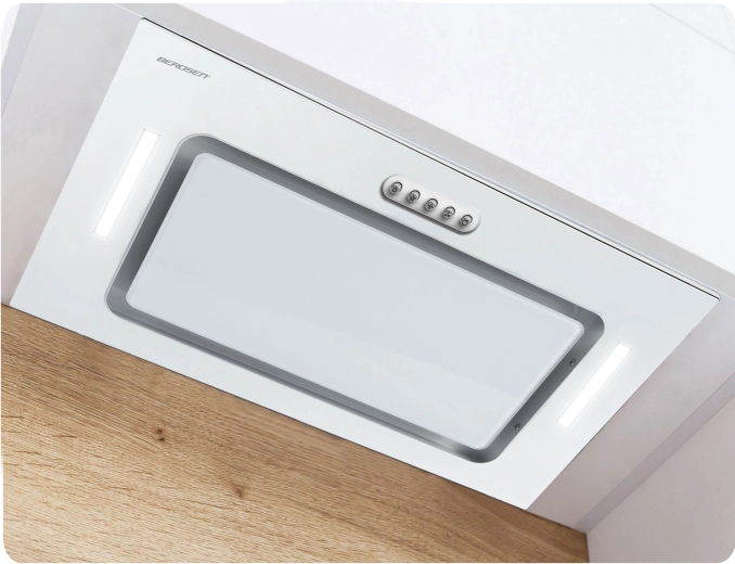 Éclairage LED double pour une surface de cuisson bien éclairée