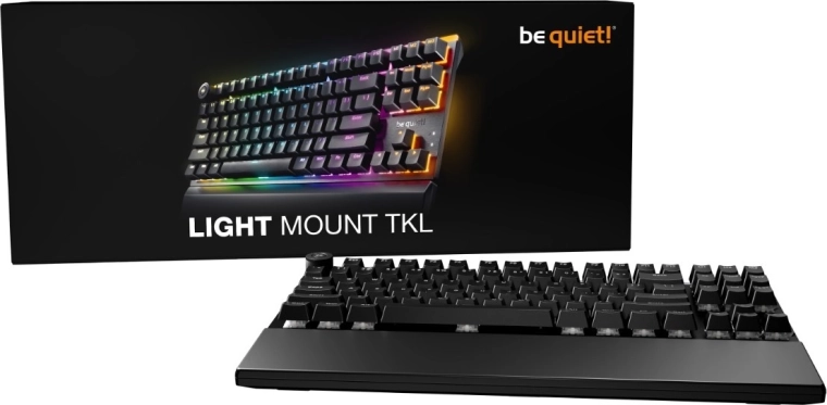 Clavier be quiet! Light mount TKL silencieux tactile