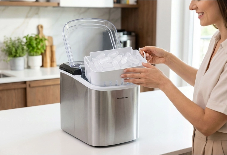 Panier amovible pour un service pratique