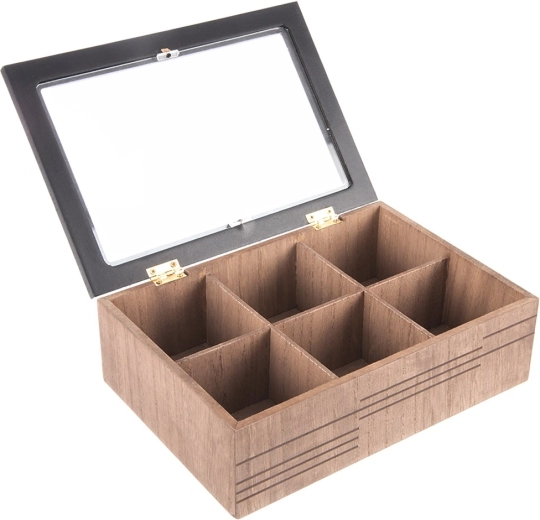 6 compartiments pratiques pour l’ordre et la fraîcheur